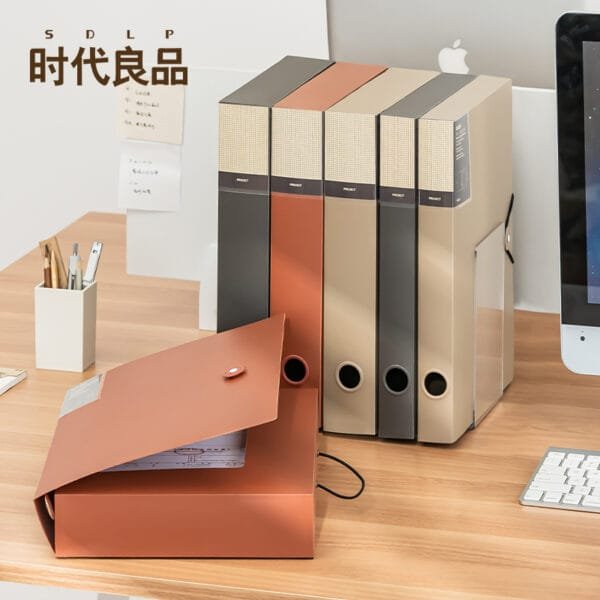 A4 File storage  Large capacity file box Office file box Plastic data box file storage box