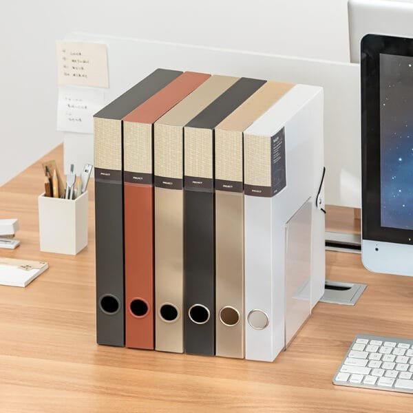 A4 File storage  Large capacity file box Office file box Plastic data box file storage box