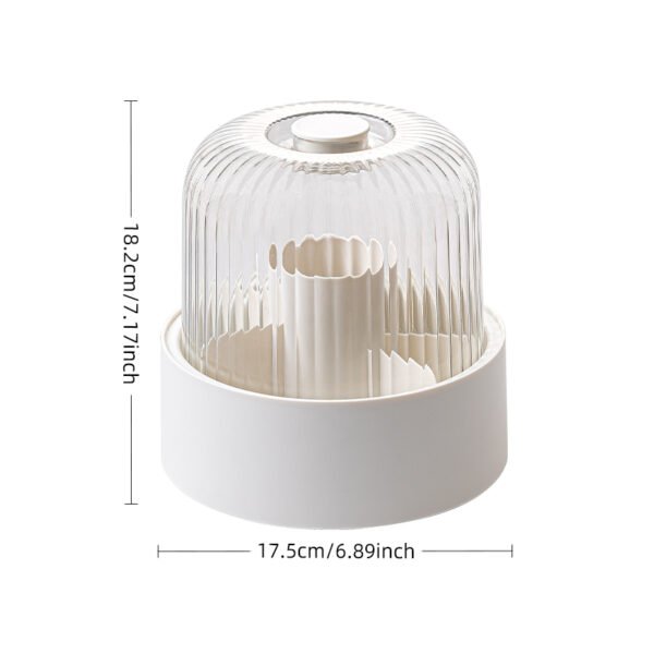 Rotate the pen holder 5-Compartment Rotate the pen holder 5-Compartment Office desktop storage and sorting