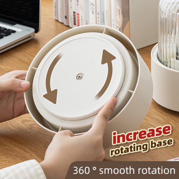 Rotate the pen holder 5-Compartment Rotate the pen holder 5-Compartment Office desktop storage and sorting