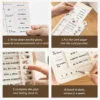 Planner Board-7 day  Chore Chart, Family Daily Schedule,   Weekly Chore List, Self-discipline Punch Card, Cultivate Good Habits Planning Board