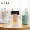 Cute bear pen holder-3-colors Cute bear pen holder-3-colors Creative design of desk pen holder, high appearance level, simple style