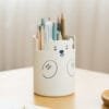 Pen holder For 2 Purposes Creative Fashionable Cute Personality Top Of Table High-Capacity Makeup Brush Storage
