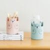 Cute bear pen holder-3-colors Cute bear pen holder-3-colors Creative design of desk pen holder, high appearance level, simple style