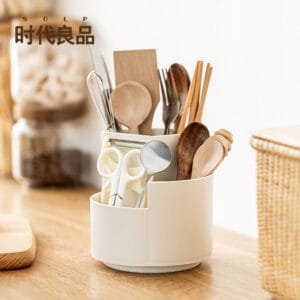 360° Rotating Pen Holder Storage 360° Rotating Pen Holder Storage Simple Multi-Color High-Capacity 360° Rotatable Plastic Pen Holder Makeup Brush