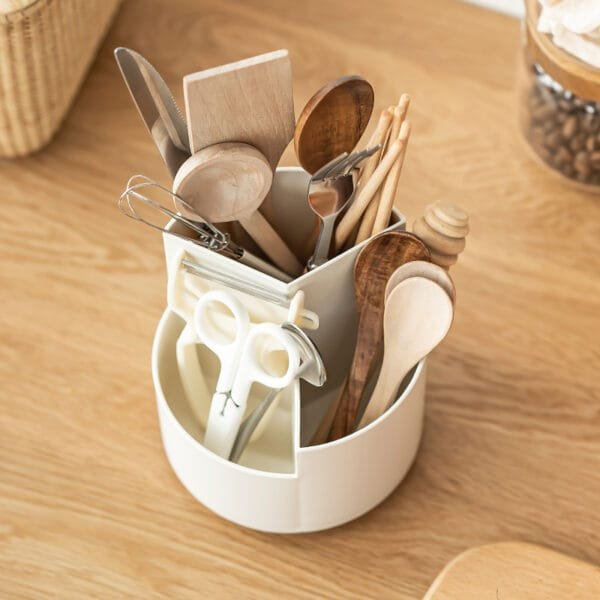 360° Rotating Pen Holder Storage 360° Rotating Pen Holder Storage Simple Multi-Color High-Capacity 360° Rotatable Plastic Pen Holder Makeup Brush