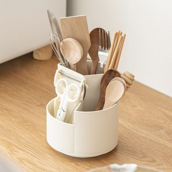 360° Rotating Pen Holder Storage 360° Rotating Pen Holder Storage Simple Multi-Color High-Capacity 360° Rotatable Plastic Pen Holder Makeup Brush