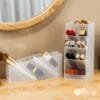5-Compartment multifunctional pen holder Simple large capacity storage box, pen holder storage, lipstick makeup brush storage