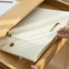 Office File A4 Student Information Storage Box Document Collection Book Plastic File Dtorage Box Desktop Storage