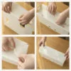 Office File A4 Student Information Storage Box Document Collection Book Plastic File Dtorage Box Desktop Storage