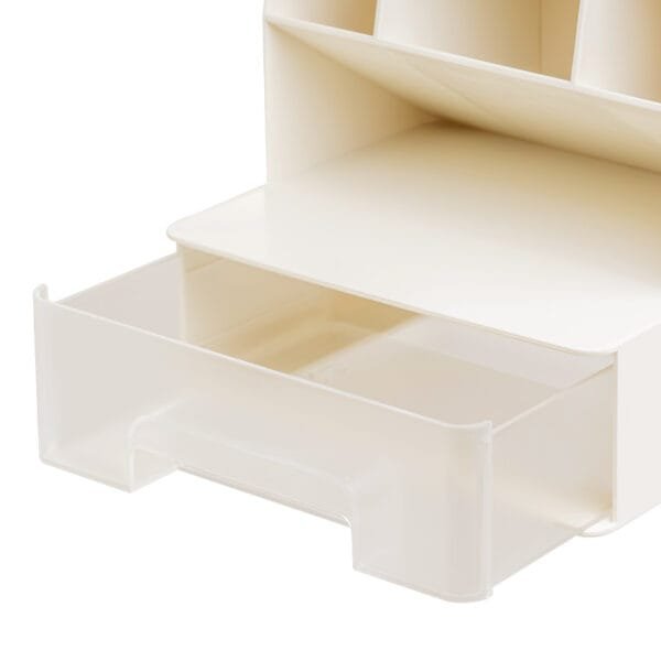 Pencil Pen Holder With 12 Color Pencil Pen Holder With 12 Color Multifunctional High-Capacity Drawer Desktop Storage Box