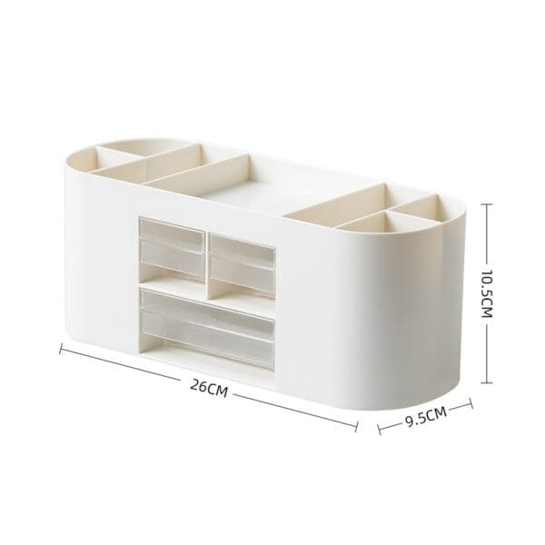 Pen Holder With 4 Color Pen Holder With 4 Color Storage Box Office Stationery Simple Supplies Plastic GoodLooking Pen Holder