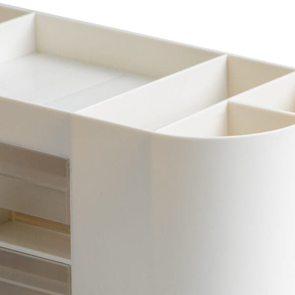 Pen Holder With 4 Color Pen Holder With 4 Color Storage Box Office Stationery Simple Supplies Plastic GoodLooking Pen Holder