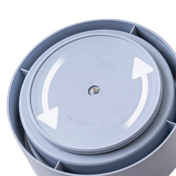 3-Color Stationery Storage Pen Holder 3-Color Stationery Storage Pen Holder Light Luxury 360 Degrees Rotation Plastic Storage Box Stationery Finishing Storage Artifact