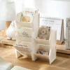 Storage Boxes Hot Sales in 2024 Slant-in Pen  Holder Student Desk Large Capacity Plastic  Stationery Storage