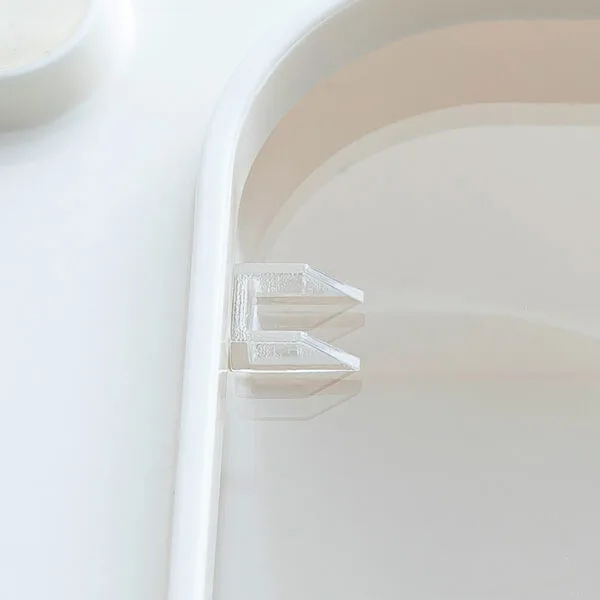 360° Rotating Stationery Storage Box For  Desk Plastic Transparent Drawer Large  Capacity Table-Top Storage Box Pen Holder