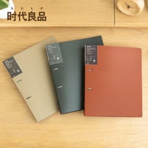 2-Hole Leaflet Folder Large-Volume Information A4 Storage Student Plastic Folder Office Multifunction Folder