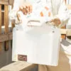 File Storage Bag A4 Large-Capacity Data Storage Transparent File Bag Multi-functional File Bag Handpicked Information Storage Bag