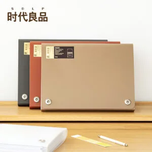 Office File 6-Color Transparent Production Inspection Data Book Collection Picture Poster Score Clip