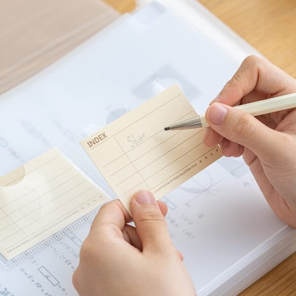 Office File 6-Color Office File 6-Color Transparent Production Inspection Data Book Collection Picture Poster Score Clip