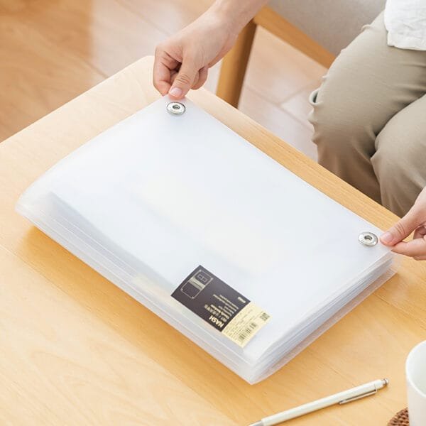 File Box New Product 2024 File Box New Product 2024 Large Capacity Stratification Buggy Bag Alternate Pages Bill Storage Finishing Artifact