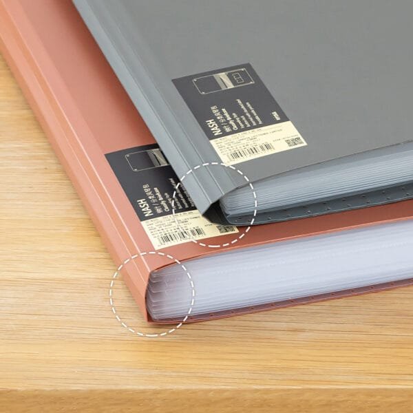 A4 Size Plastic File Box Stamp Bag 13 Grids Waterproof Transparent Test Paper Bag Multi-Layer Insert Page Art Bag