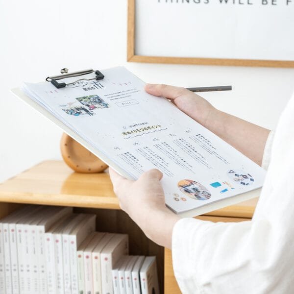 A4 Size Paper File Storage Bag  Splint Student Documentation Data Storage Box Multi-functional  Plastic Binder