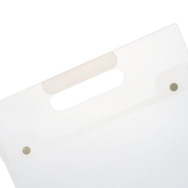 A4 Office File Large Capacity Student Book Test Paper Bag Double Buckle Resume Bag Handheld Data Storage Bag Office Supplies