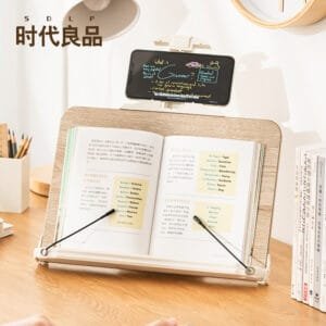 2024 Hot selling reading bookshelf  Multifunctional reading bookshelf students reading artifacts, computers, ipads, drawing books, books