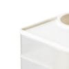3-layer storage box 3-layer storage box Transparent rotating stationery storage box Dustproof storage Put away small objects