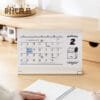 4-color photo frame calendar New-style cute desk calendar frame 2025 Cartoon creative small desk calendar Student desk top furnishings