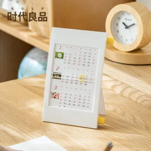 12-colors Plastic Calendar High appearance level desktop calendar 2025 New Desk calendar Plan the notepad calendar