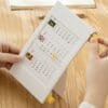 12-colors Plastic Calendar 12-colors Plastic Calendar High appearance level desktop calendar 2025 New Desk calendar Plan the notepad calendar