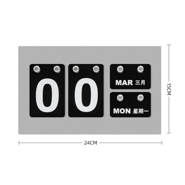 Plastic Calendar  17-pages Simple and creative ins perpetual calendar learning office multifunctional countdown DIY high beauty desktop hanging piece