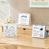 3-colors  cartoon calendar 2025  high beauty desk calendar small ornaments can record calendar shelf calendar schedule