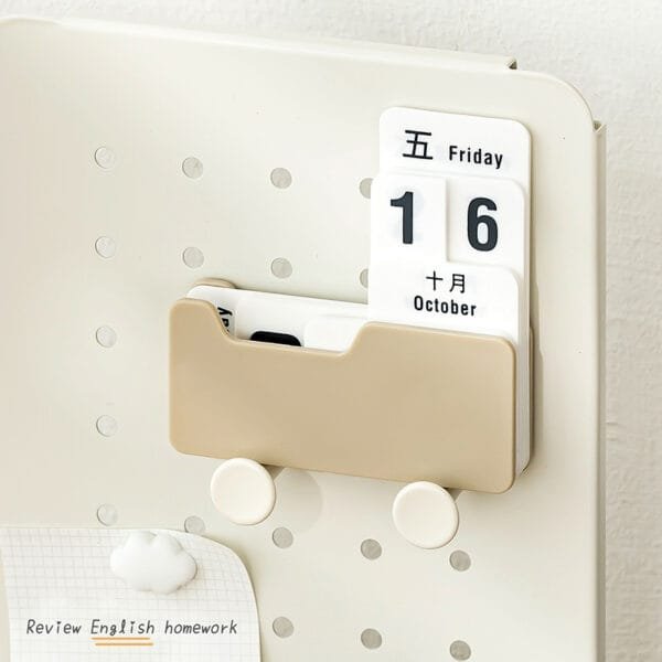 Plastic Calendar 6-colors  creative and small desk ornament with a rotating page of a ten-thousand-year calendar made PS material