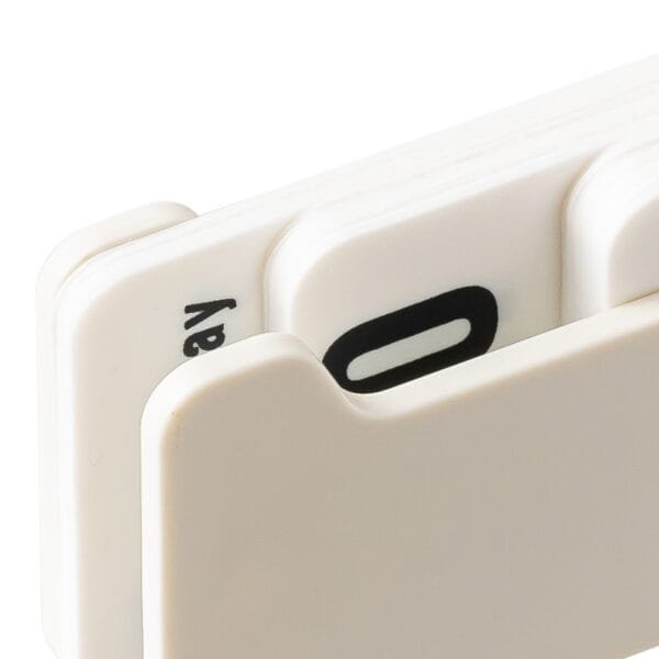 Plastic Calendar 6-colors  creative and small desk ornament with a rotating page of a ten-thousand-year calendar made PS material