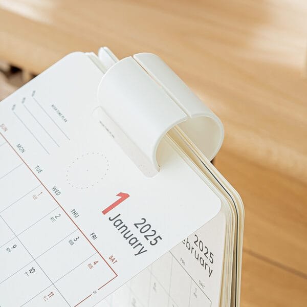 calendar stand 8-colors  2025 snake Year creative desk calendar ins style desktop calendar ornament calendar