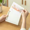 4-colors Desk Calendar 2025 Creative plan pen holder High appearance level multifunctional desk calendar notepad Pen tube storage box