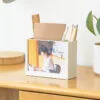 4-colors Desk Calendar 2025 Creative plan pen holder High appearance level multifunctional desk calendar notepad Pen tube storage box