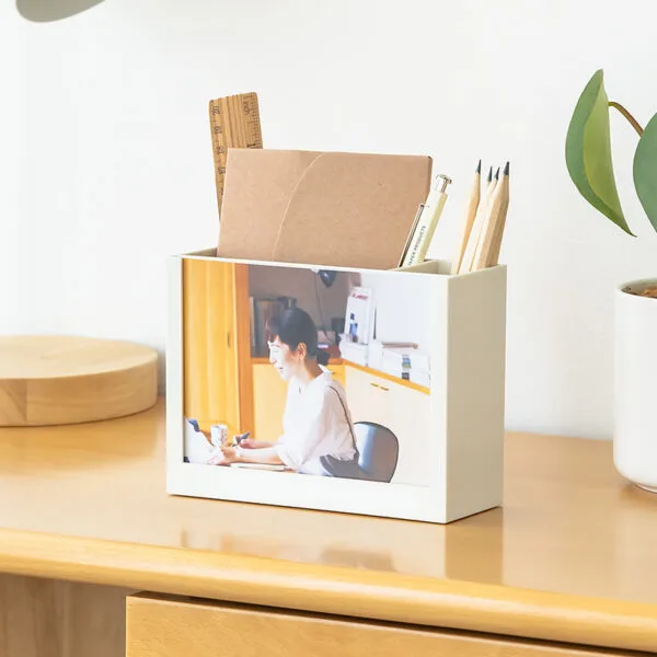 4-colors Desk Calendar 2025 Creative plan pen holder High appearance level multifunctional desk calendar notepad Pen tube storage box
