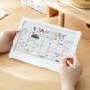 photo frame calendar 12-months 2025 small desk calendar frame Little Fresh plan notepad Student desktop calendar creative ornaments