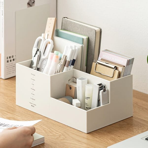 Optional Cosmetics Storage Box 5-Colors Simple Modern Desktop Large-Capacity Storage Storage Artifact