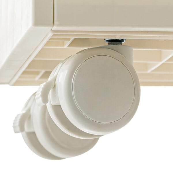 Storage Box With 4 Wheels Simple Student Desk With Wheels Large Capacity Plastic Daily Use Children's Toys Storage Box