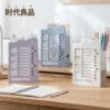 Planner Board 14-cards Primary school students' time management table Desktop management Plastic learning punch card device