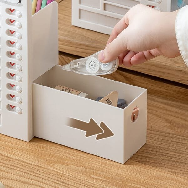 10-plans Reusable Planner Board Study schedule Children's task planning Bring pen holder storage box time management table