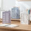 2-pen holders Planner Board High appearance level table storage box Student learning plan Multi-function self-discipline punch card device