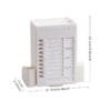 11-squares Rotating Planner Board 11-squares Rotating Planner Board Stationery supplies Pupils gift Christmas present Table-top plastic pen-holder storage box