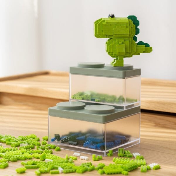 2024-New--Selling Cosmetics Storage Box 2024-New--Selling Cosmetics Storage Box PS Plastic Transparent Visualization Lid Dustproof Stacked Freely