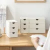3-Grid Classification Storage Box Large-Capacity Desk Drawer Type Multi-Layer Desktop File Cabinet Storage Rack